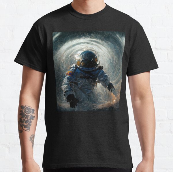 Item preview, Astronaut Falling Into a Space Vortex Midjourney  designed and sold by AICustomArt ⭐⭐⭐⭐⭐.