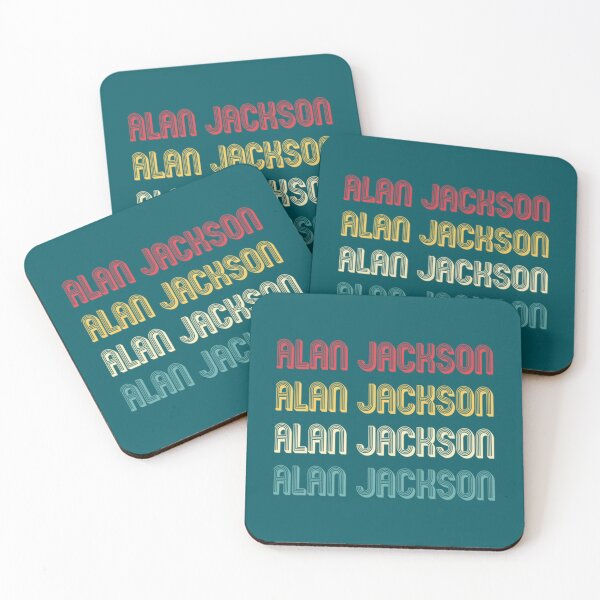Item preview, Alan Jackson Retro Word    designed and sold by Gibson656.