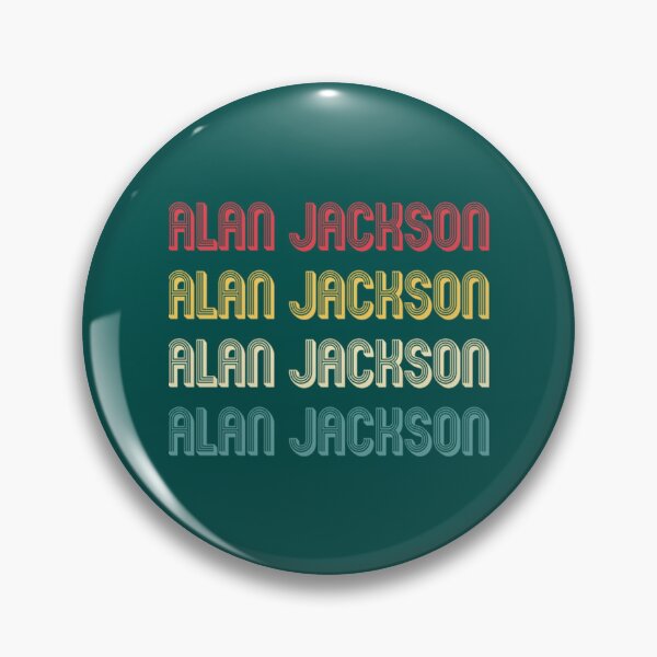Item preview, Alan Jackson Retro Word    designed and sold by Gibson656.