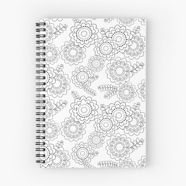 Item preview, Floral pattern outline designed and sold by AnaMOMarques.