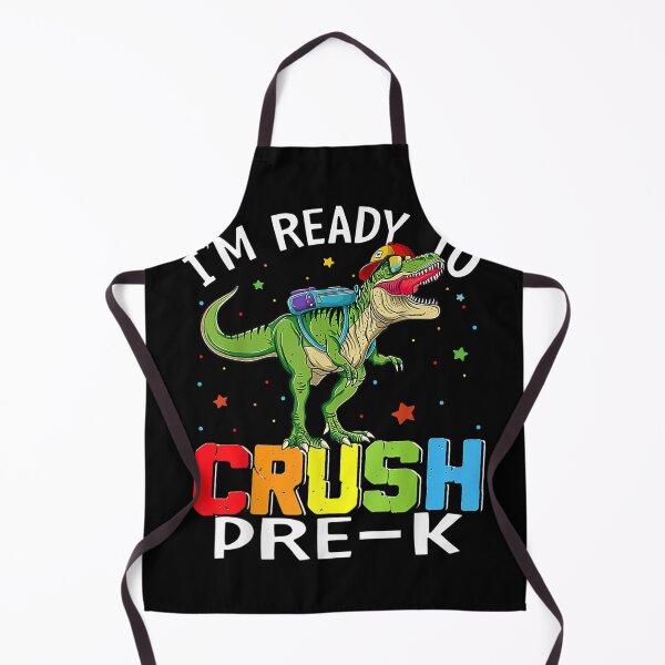 Item preview, Ready To Crush Pre K Back To School Dinosaur Students designed and sold by charalphe.