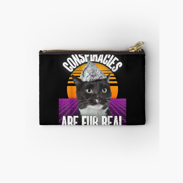 Item preview, Conspiracies Are Fur Real Tinfoil Hat Conspiracy Cat Funny  designed and sold by charalphe.