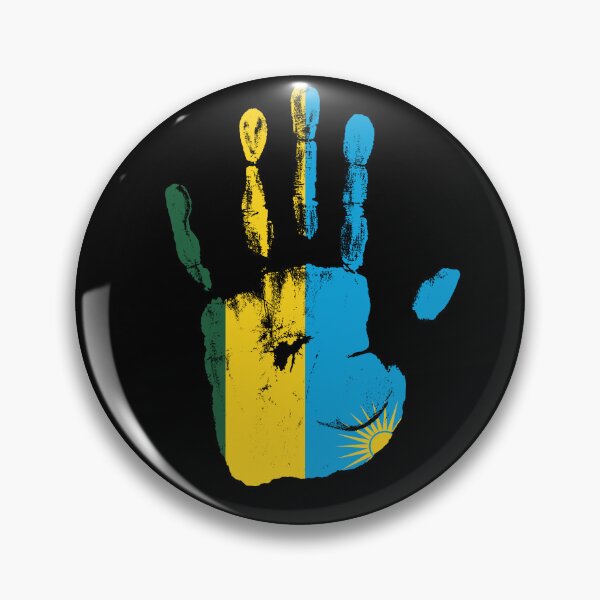 Item preview, Hand Rwanda Flag Palm designed and sold by rafaeltto.