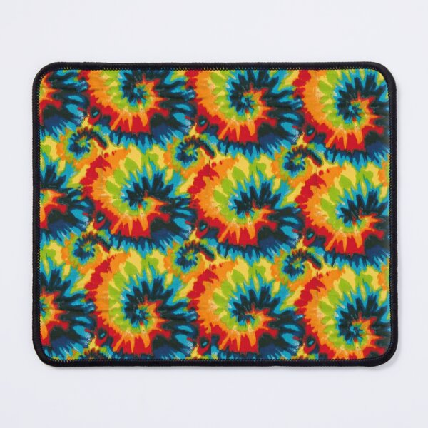 Item preview, Rainbow Tie Dye Hippie Spiral Shape designed and sold by OttilieHess.