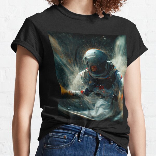 Item preview, Astronaut through the vortex Midjourney  designed and sold by AICustomArt ⭐⭐⭐⭐⭐.