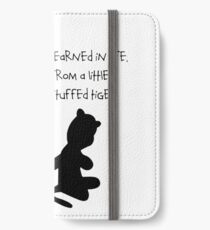 Hobbes Friendly Quotes iPhone Wallet/Case/Skin