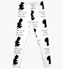 Hobbes Friendly Quotes Leggings
