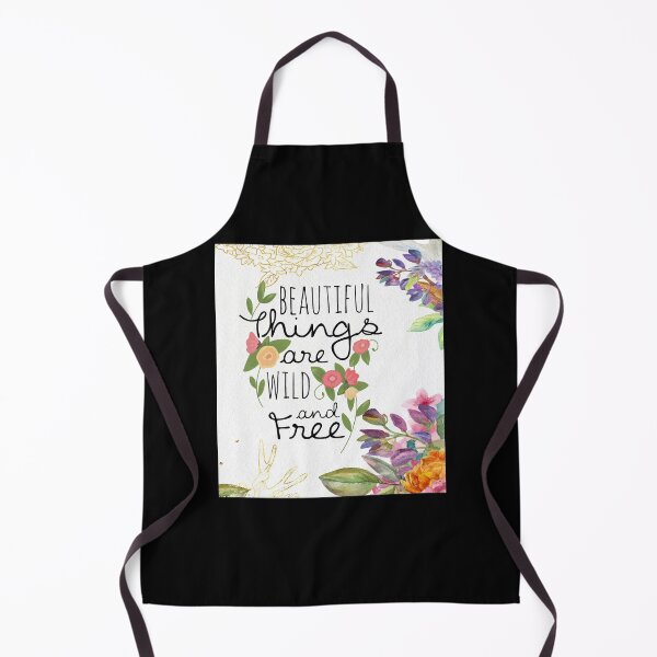 Item preview, Deer And Flower Beautiful Things Are Wild And Free Art designed and sold by ChristophLuckel.