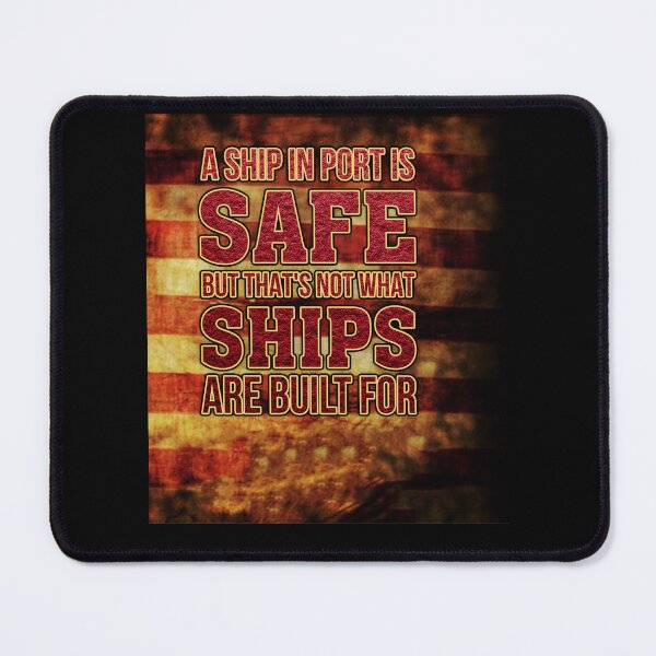 Item preview, Flag of the United States Marine Corps A ship in port is safe Classic designed and sold by ChristophLuckel.