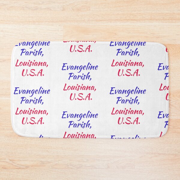 Item preview, Evangeline Parish, Louisiana, USA designed and sold by LeJeuneGifts.