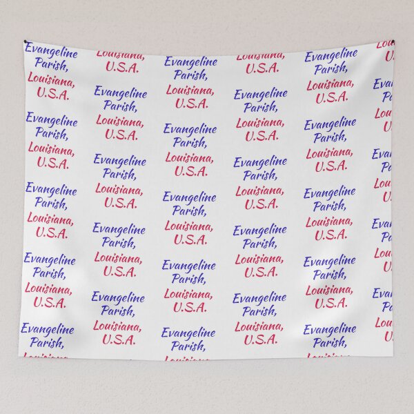 Item preview, Evangeline Parish, Louisiana, USA designed and sold by LeJeuneGifts.