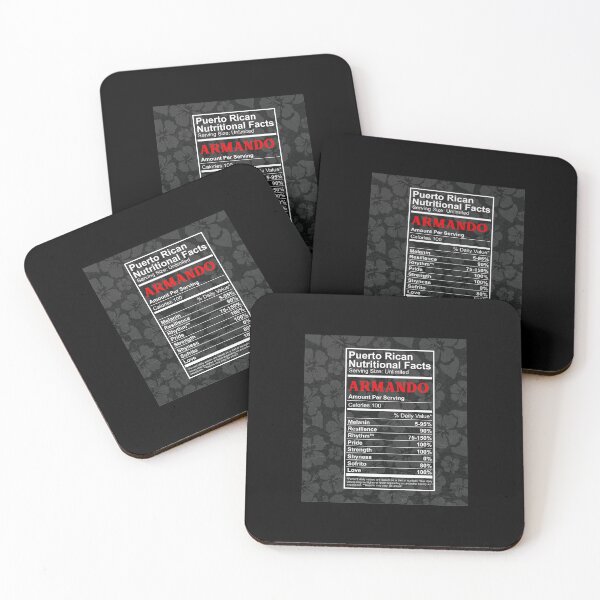 Item preview, Flag Puerto Rican Boricua Nutrition Facts Puerto Rican Fingerprints designed and sold by ChristophLuckel.