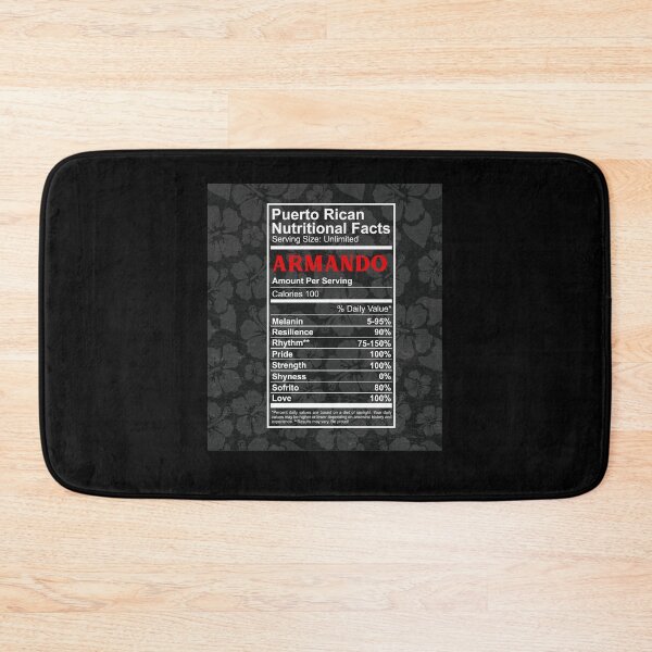 Item preview, Flag Puerto Rican Boricua Nutrition Facts Puerto Rican Fingerprints designed and sold by ChristophLuckel.