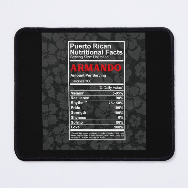 Item preview, Flag Puerto Rican Boricua Nutrition Facts Puerto Rican Fingerprints designed and sold by ChristophLuckel.