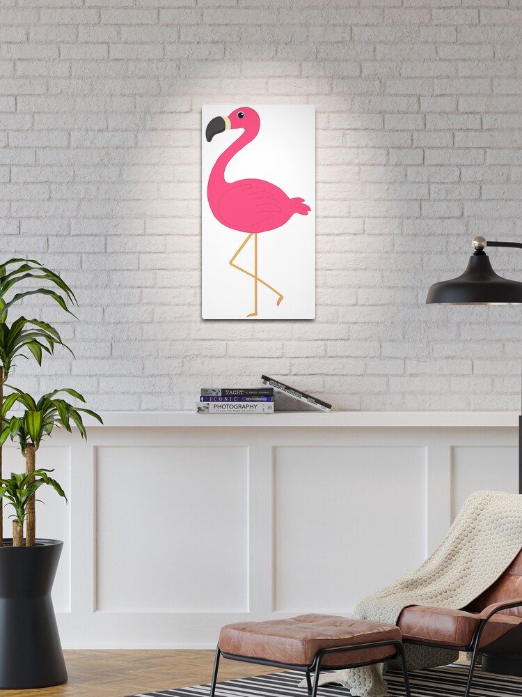 20mm Don Flamingo Matte Print - Valentine White Acrylic Matter