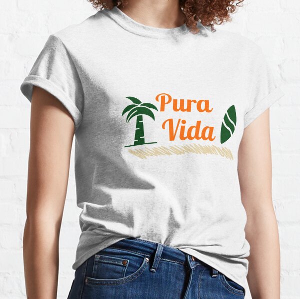 Costa Rica Pura Vida T-Shirts for Sale