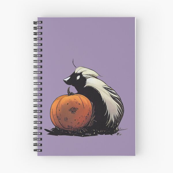 Item preview, Skunk on a pumpkin designed and sold by etherElric.