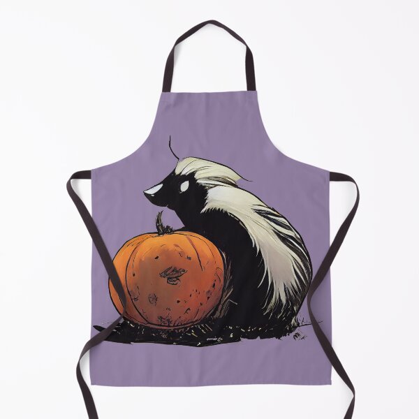 Item preview, Skunk on a pumpkin designed and sold by etherElric.