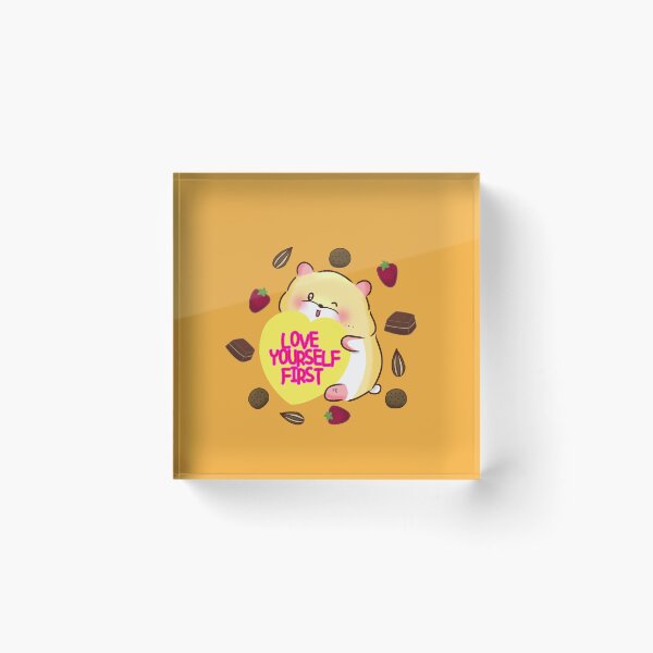 Item preview, Hamster | Hamster Lover - Love Yourself First designed and sold by FennyWijayaMomo.