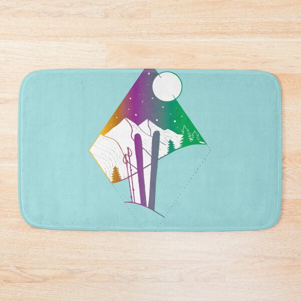 Item preview, skiing under the aurora lights ski designed and sold by XXgooddeedXX.