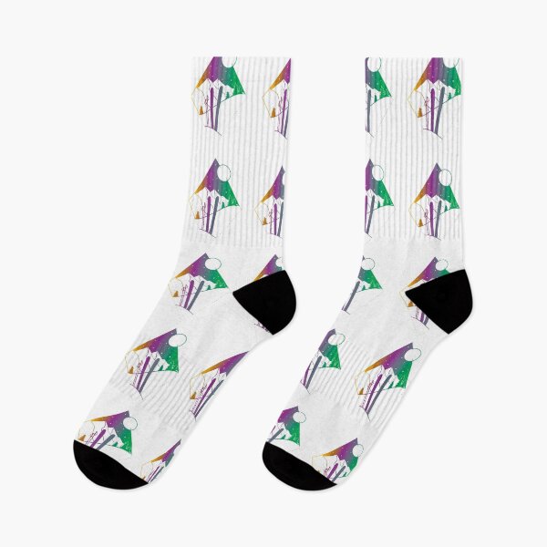 Item preview, skiing under the aurora lights ski designed and sold by XXgooddeedXX.