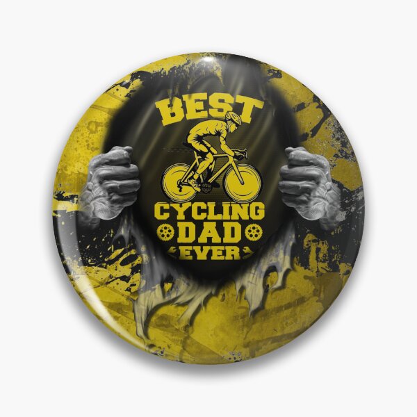 Item preview, Best Cycling Dad Ever Yellow Classic designed and sold by OttilieHess.
