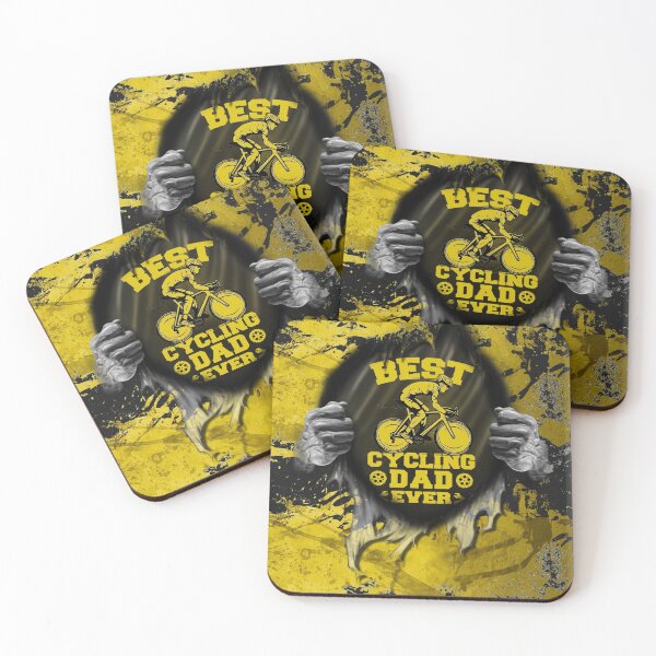 Item preview, Best Cycling Dad Ever Yellow Classic designed and sold by OttilieHess.