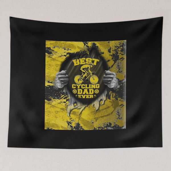 Item preview, Best Cycling Dad Ever Yellow Classic designed and sold by OttilieHess.