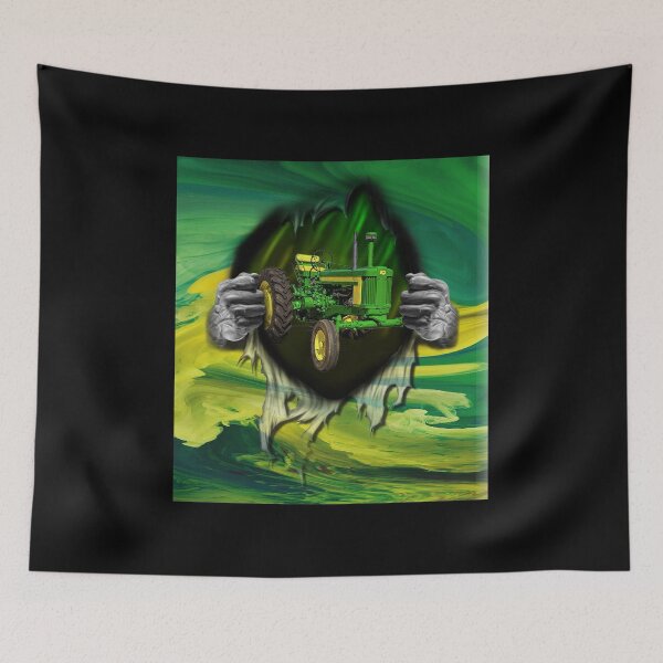 Item preview, Gay Pride Tractor Green Art Farmers designed and sold by OttilieHess.