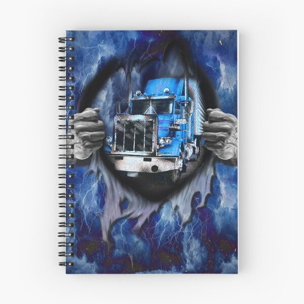 Item preview, Gay Pride Truck Driver Art Blue designed and sold by OttilieHess.