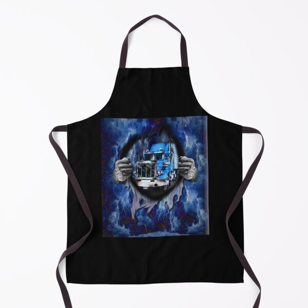 Item preview, Gay Pride Truck Driver Art Blue designed and sold by OttilieHess.