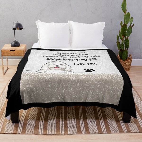 Item preview, Maltese dog Art Cute Stunning Glitter White designed and sold by HansPaul.