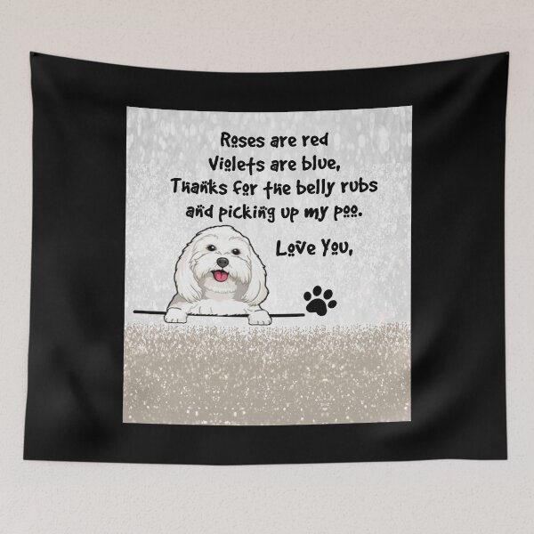 Item preview, Maltese dog Art Cute Stunning Glitter White designed and sold by HansPaul.