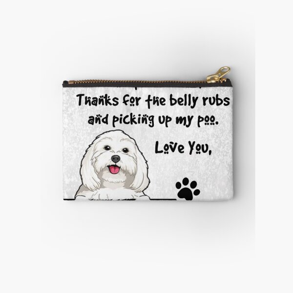 Item preview, Maltese dog Art Cute Stunning Glitter White designed and sold by HansPaul.