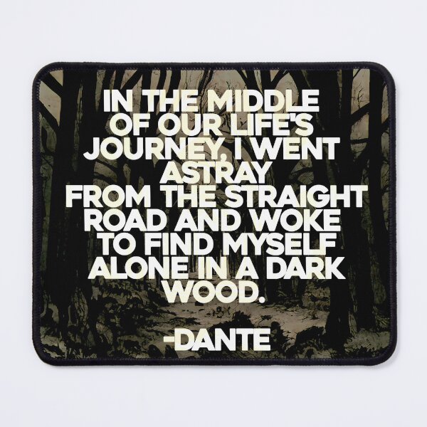 Item preview, Alone In a Dark Wood - Dante designed and sold by NuminousYes.