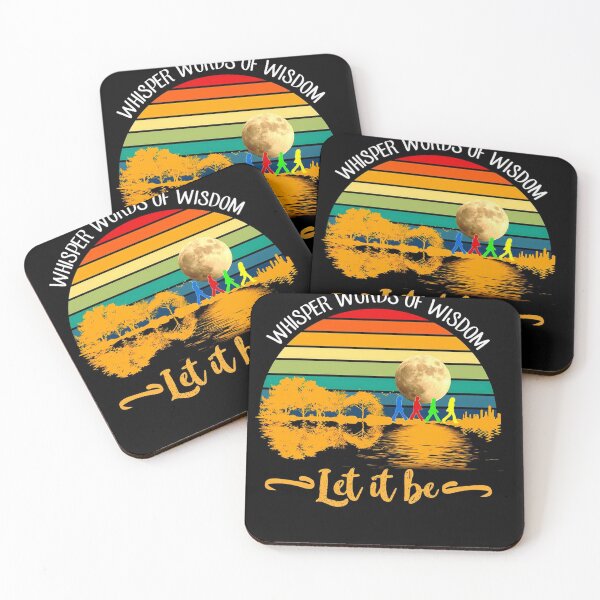 Item preview, Hiking Let It Be Shirt Whisper Words Of Wisdom Guitar And Moon Vintage designed and sold by HansPaul.