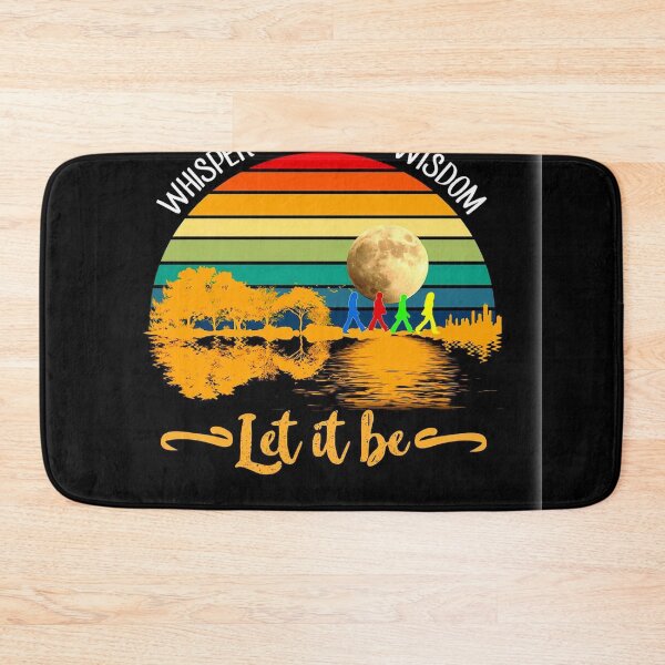 Item preview, Hiking Let It Be Shirt Whisper Words Of Wisdom Guitar And Moon Vintage designed and sold by HansPaul.