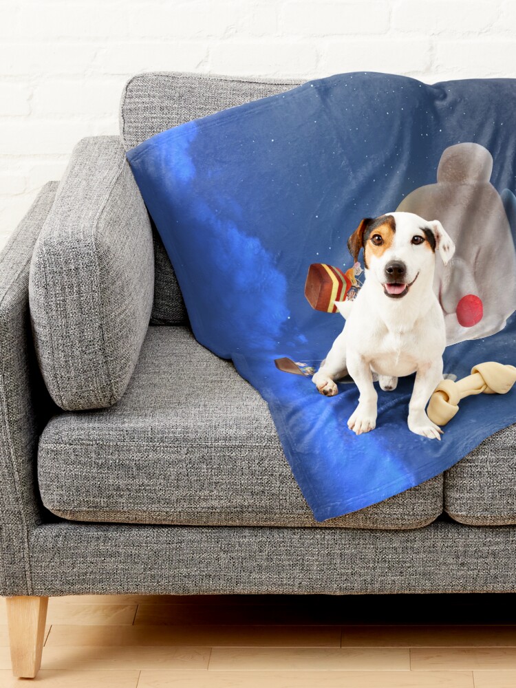 Alternate view of Hot Air Balloon Pet Blanket