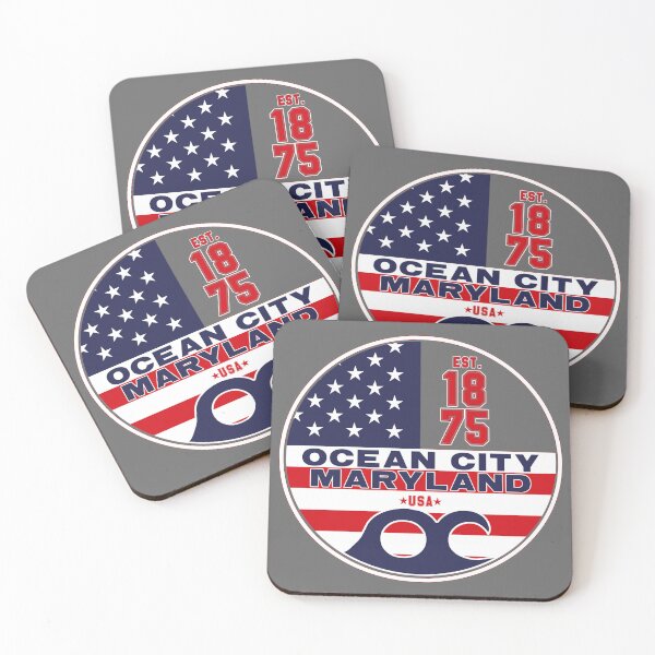 Item preview, Ocean City, Maryland Patriotic designed and sold by TeeArcade84.