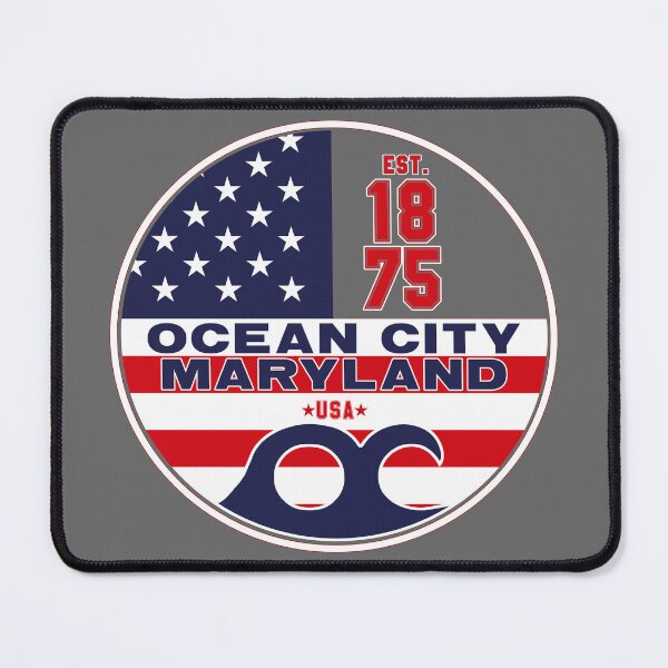 Item preview, Ocean City, Maryland Patriotic designed and sold by TeeArcade84.