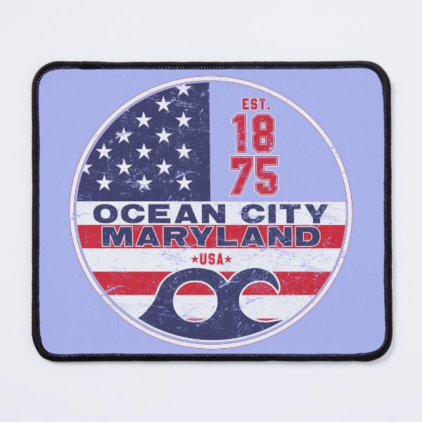Item preview, Copy of Ocean City, Maryland Patriotic designed and sold by TeeArcade84.
