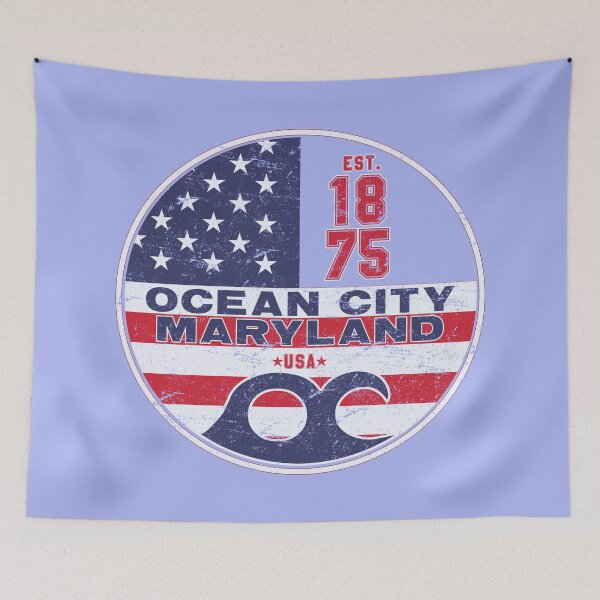 Item preview, Copy of Ocean City, Maryland Patriotic designed and sold by TeeArcade84.