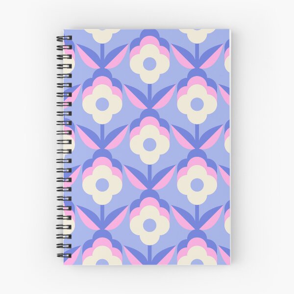 Item preview, Purple Retro Funky Flowers designed and sold by Carolina Diaz.