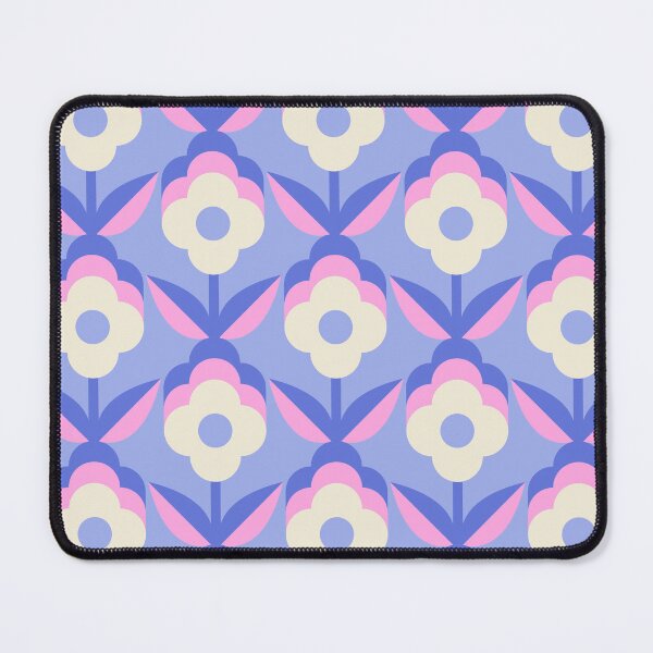 Item preview, Purple Retro Funky Flowers designed and sold by Carolina Diaz.