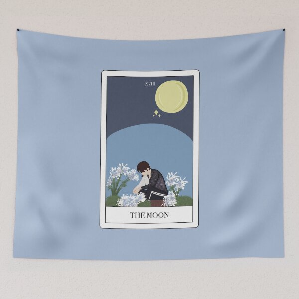 Item preview, Jimin Tarot Card - The Moon designed and sold by liz-karishma.