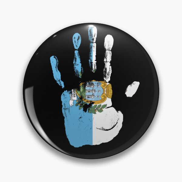 Artikelvorschau, Hand San Marino Flag Palm entworfen und verkauft von rafaeltto.