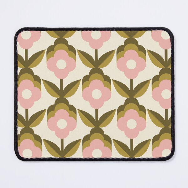 Item preview, Pink Retro Funky Flowers designed and sold by Carolina Diaz.