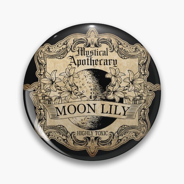 Item preview, Moon Lily Potion Label designed and sold by RavenWake.