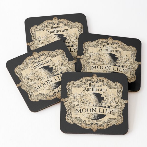 Item preview, Moon Lily Potion Label designed and sold by RavenWake.