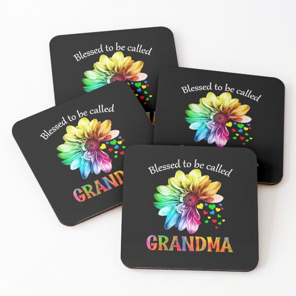 Item preview, Blessed to be called grandma funny colorful flowers ideas designed and sold by elizabethdawnn.